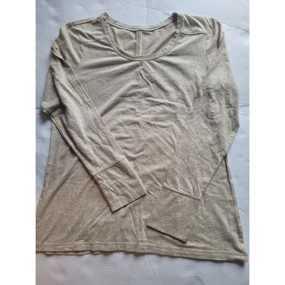 ANA Long Sleeve Top (Beige) Size L.. #invR